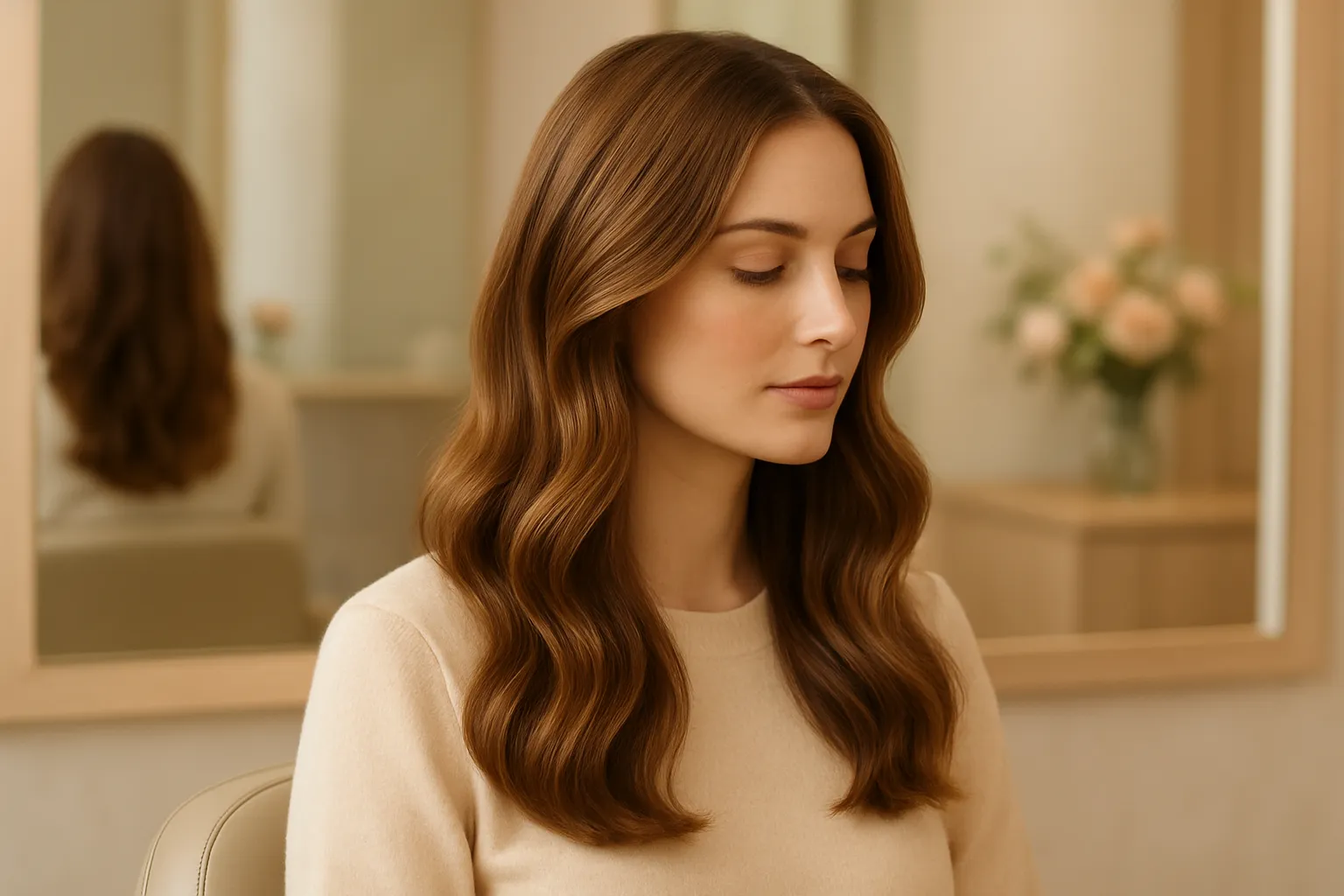 Photo illustrating: Keep Salon Hair Looking Fresh